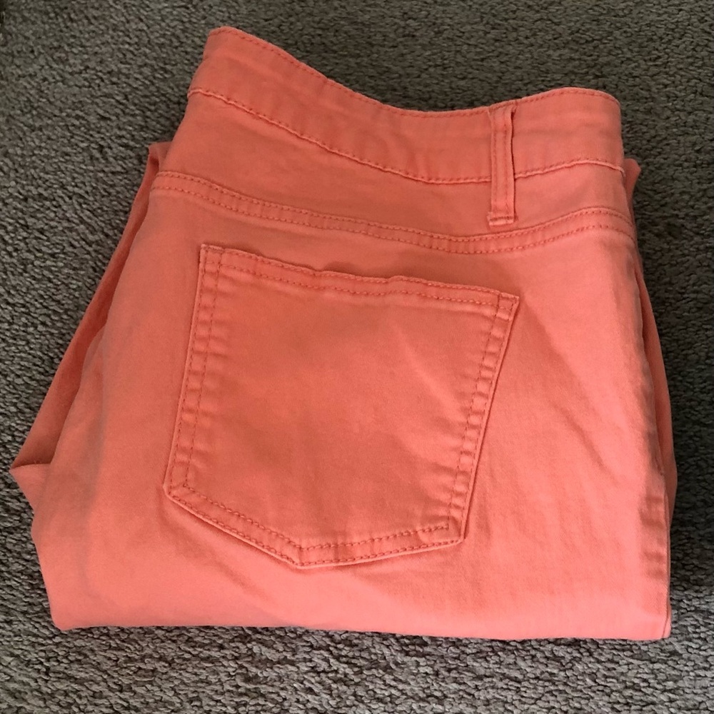 Crown and Ivy Coral pants size 12 NWOT